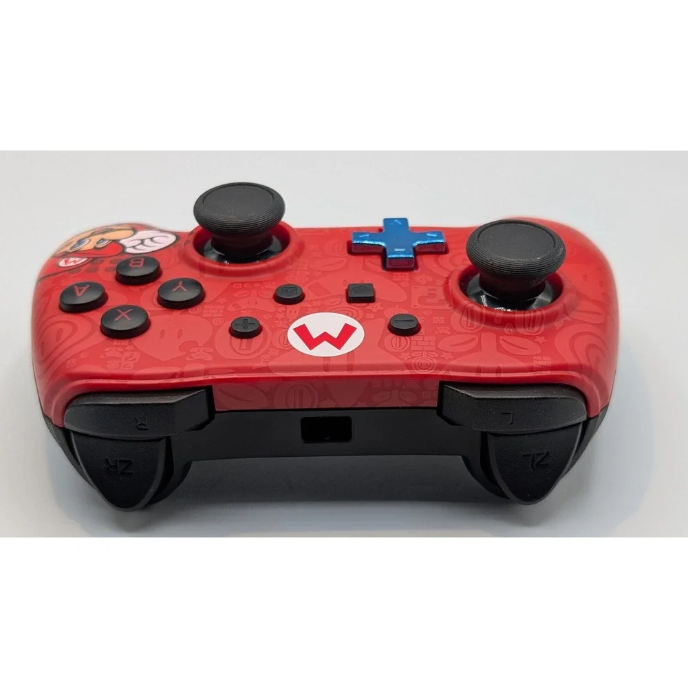 PowerA Super Mario Wired Controller Red 10ft Ergonomic Detachable USB for Switch